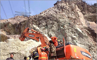 雙螺桿式空壓機(jī)應(yīng)用采石廠